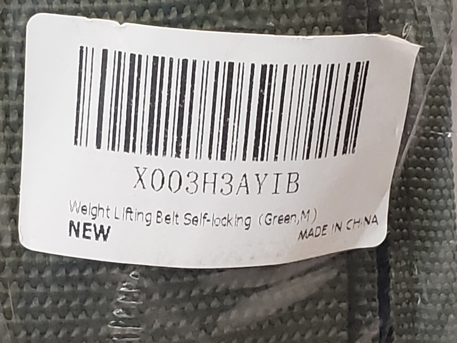 Taview Weight Lifting Belt 7 In Gym Belt Back Support for Cross Training,Green,M