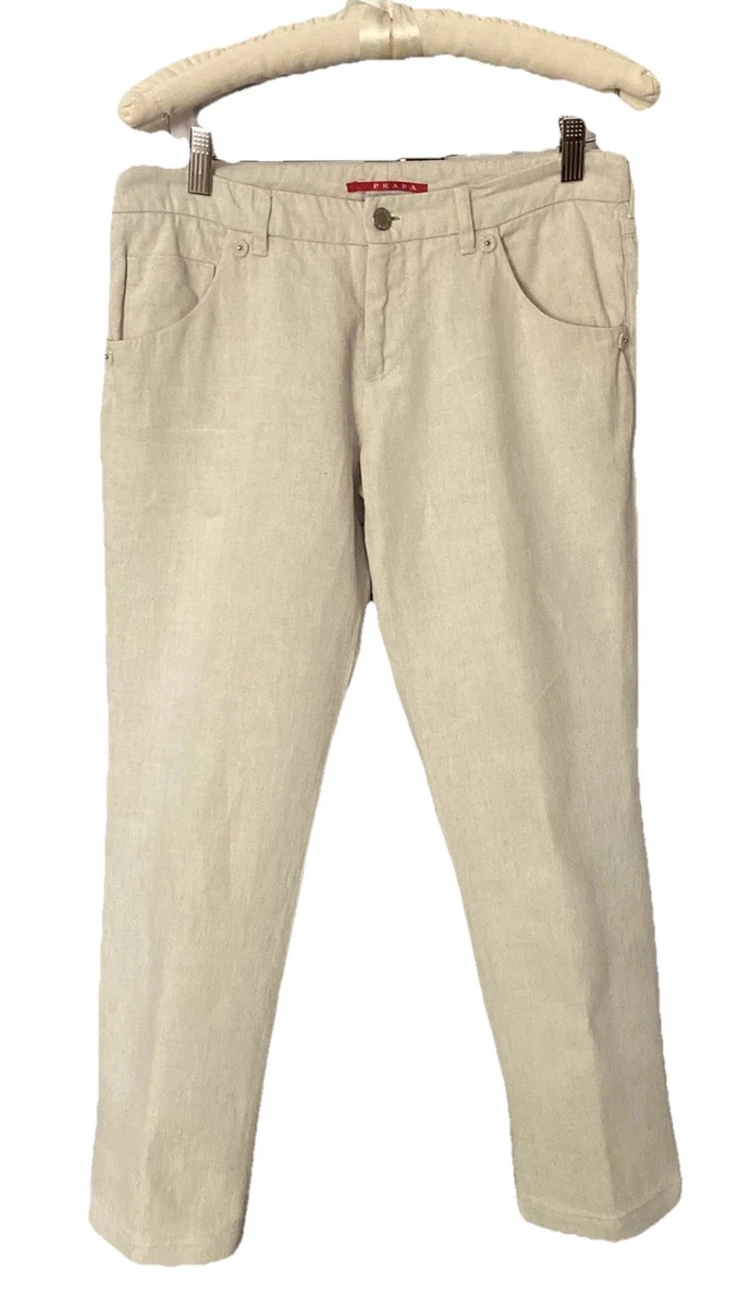 PRADA Cotton Pants for Women for sale | eBay