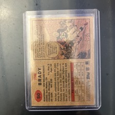 2002 Topps Heritage - Tom Brady #50