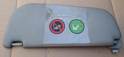 right wing sun visor grey Alfa Romeo 156 156016268