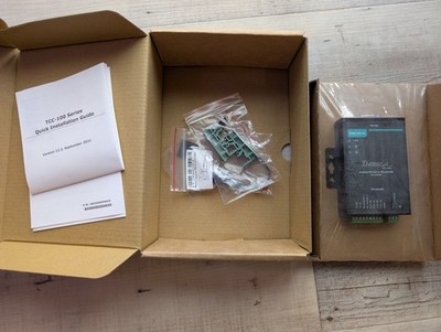MOXA Konverter TCC 100I, Isolierter RS-232 Zu RS-422/ 485 Umsetzer, V 2.2.1. NEU