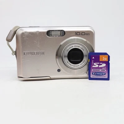 Fujifilm FinePix A100 10.0MP Digital Camera With SD Card, Silver - Tested