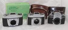 Exakta / Exa Camera Bodies Lot of three "as-is"