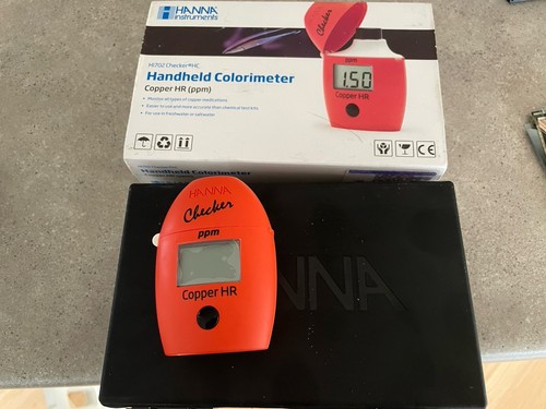 Hanna H1758 Handheld Colorimeter Marine Calcium Tester Good shape