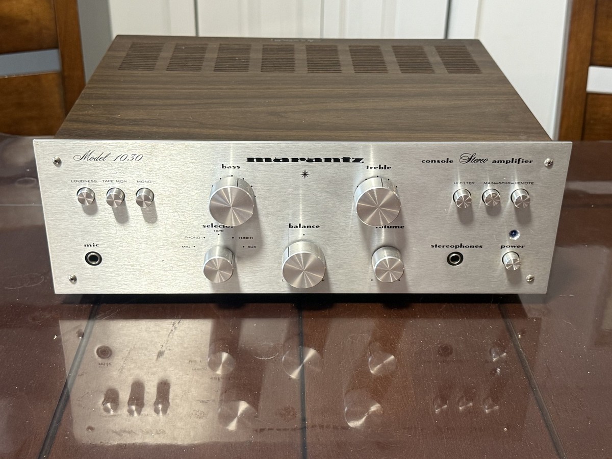 アンプ Marantz Model1030 Integrated Amplifier Vintage Marantz 1030 Stereo Integrated Amplifier w Fabulous PHONO