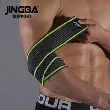 1 Pcs Adjustable Weightlifting Elbow Protector Elastic Straps for Fitness Bodybu