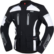 IXS Pacora-ST Gr. L Herren Motorrad Jacke Touren Textiljacke schwarz-weiß