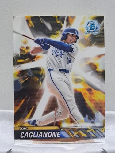 Jac Caglianone 2024 Bowman Draft Chrome - Plasma Power Prospect #PP-3 Royals