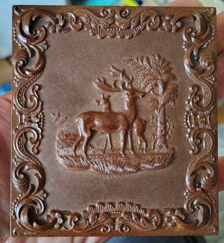 Rare Empty Sixth Plate Thermoplastic Case For Ambrotype-Tintype-Daguerreotype  - Picture 3 of 14