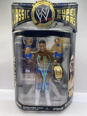 WWE Jakks Rocky Maivia Classic Superstars 10 Action Figure 7 In Blue Belt Toy
