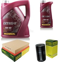 Mann Inspektionspaket 6L Mannol Extreme 5W-40 FüR VW Transporter IV Bus 2.5 TDI
