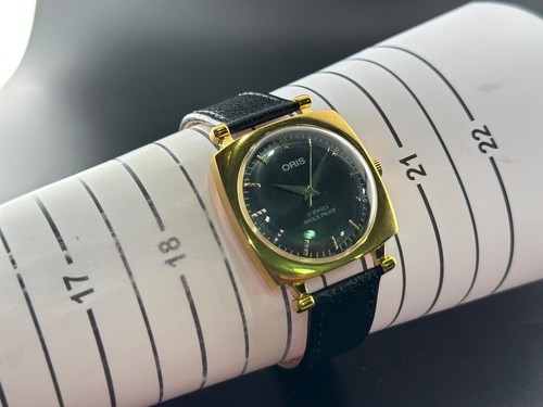 Orologio da polso uomo vintage ORIS svizzero carica manuale classico meccanico da collezione - Foto 9 di 13