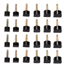 High Heel Repair Caps 24pcs Spike Replacement Tips for Comfortable Fit