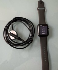 Apple Watch Series 3 GPS 42mm Space Gray Aluminum Reset Band 8  Wrist