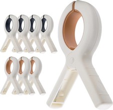 Extra Large Beach Towel Clips 8 Pack, 5.1 Inch Towel Clips for Beach Chairs Crui