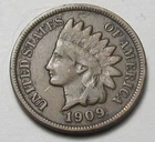 1909 INDIAN HEAD CENT,MOST OF LIBERTY, VERY NICE TOUGHER COIN!!!!(A6)