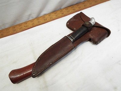 Plumb Boy Scouts of America Hatchet Western Knife Camping Axe Wood Tool w/Sheath