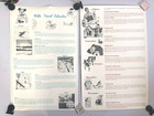 Lot 2 1984 Walt Disney Productions Double Sided Promo Posters 17 x 12 VTG — photo 1
