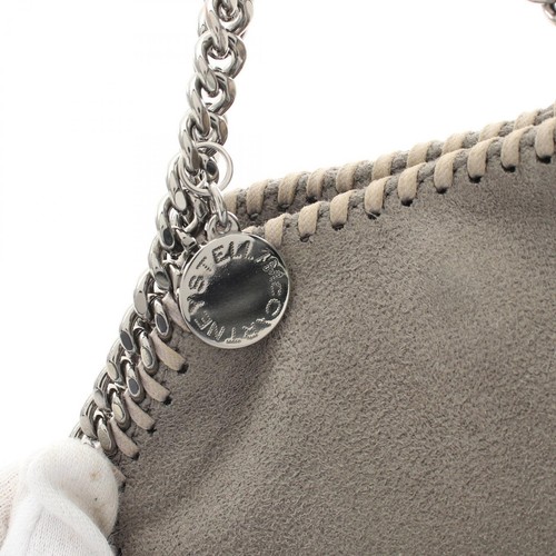 Stella Mccartney Falabella Tiny Shoulder Bag Leather Gray 391698 - Picture 5 of 9