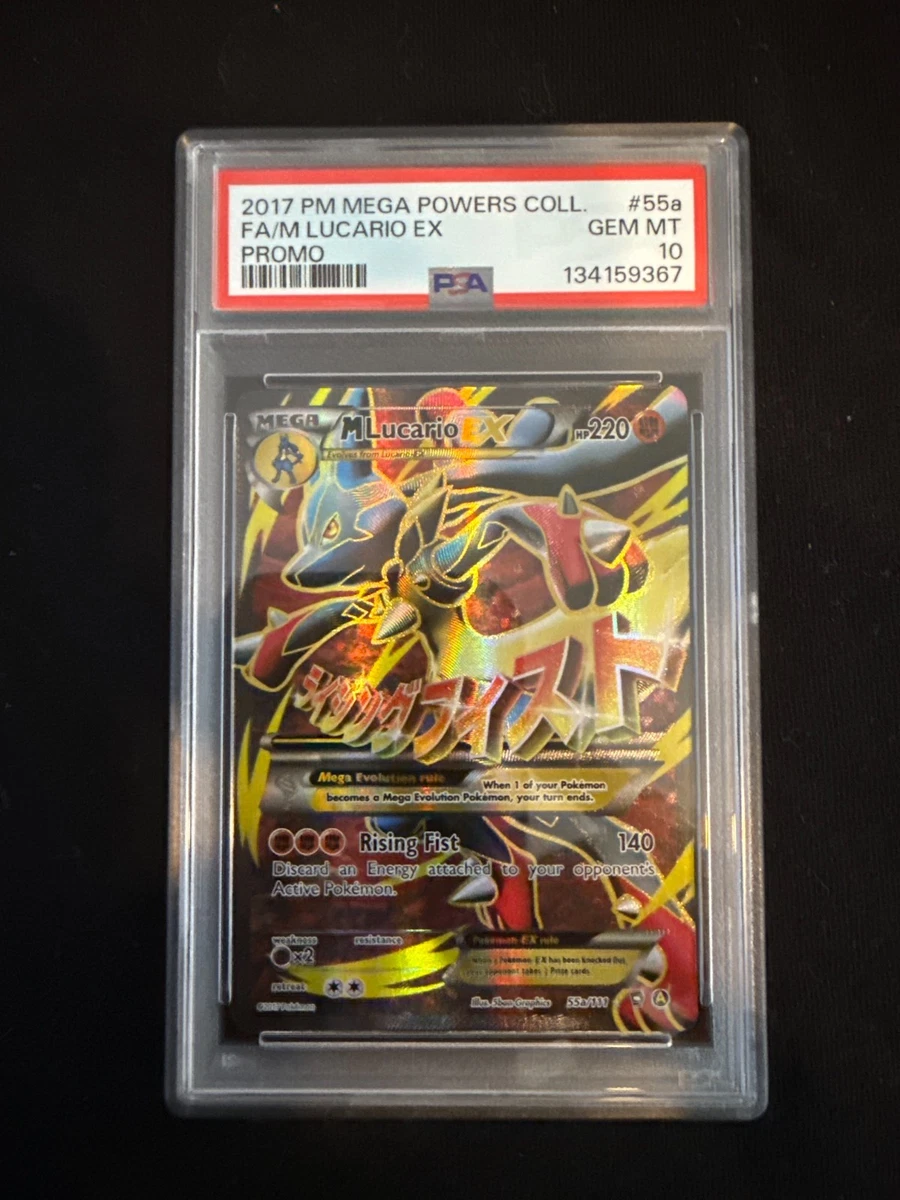Lucario Pokémon TCG Professional Sports Authenticator (PSA