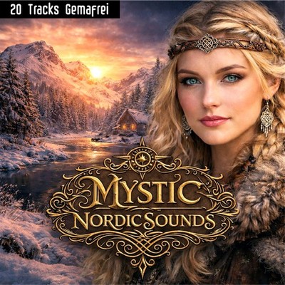 CD Mystic Nordic Sounds | 20 Tracks Gemafrei Lizenzfrei | Sampler 60 min