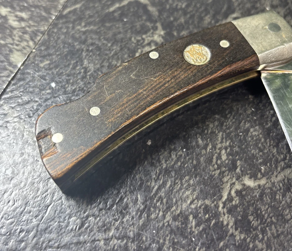 Vintage Smith And Wesson Blackie Collins Model 6060 Folding Knife #29401 - Image 2 of 4