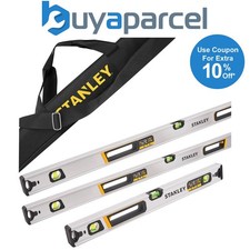 Stanley Fatmax Pro Box Beam 4 Piece Pack 6ft 4ft 2ft + 6ft Stanley Level Bag