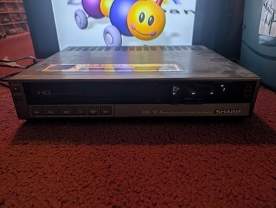 1987 Sharp VC-7864U VCR Player HQ 4 Head Plus Double Comb Filter