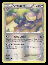 Ambipom Reverse Holofoil XY - Steam Siege 91/114 LP Pokemon