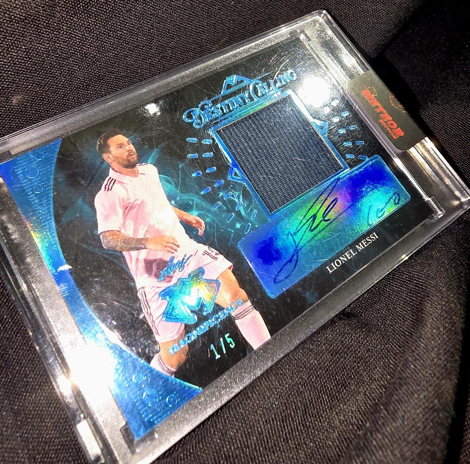 $10K 10/10? #1/5 U JUDGE🤩FREE PSA CERT! RARE AUTO HOLO PATCH MESSI MAGNIFICENCE view 4
