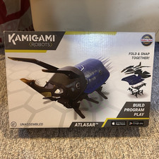 Mattel Kamigami Robots Atlasar Fold & Snap Programmable Robot Kit Insect