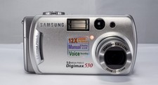 Samsung Digimax 530 5.0MP Digital Camera. Tested And Fully Functional.