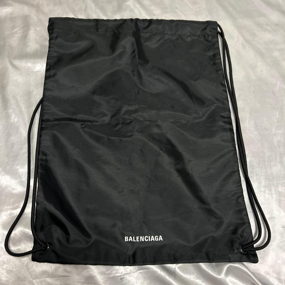BALENCIAGA Knapsack Backpack Drawstring Logo Nylo… - image 1