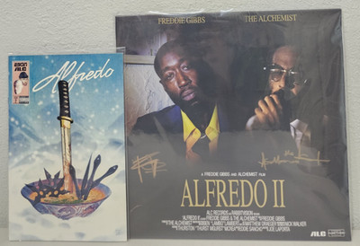 Freddie Gibbs & The Alchemist - Alfredo II Both Signed Cover Laser