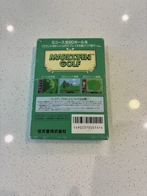 Mario Open Golf [Nintendo Famicom - HVC-UG] US Seller Boxed