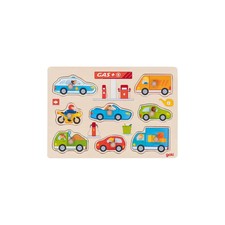 Steckpuzzle Tankstelle