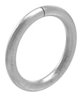 Ring Schmiedeeisen SchweißBar Material: 12 Mm AußEn - Ø 100 Mm Stahl S235JR, Roh