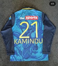 Sri Lanka Cricket Match Worn T20 Shirt Kamindu Tour of NZ