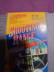 Shooting Range Nintendo NES 1989 Arcade Game Cartridge