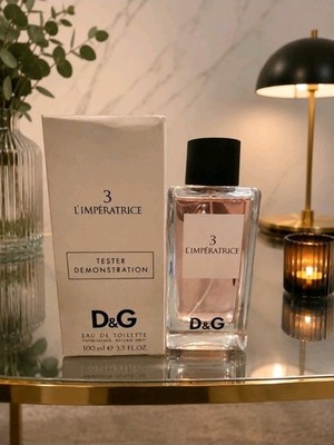 Dolce Gabbana 3 L'imperatrice Eau De Toilette 3.3FL/OZ Tester 100% Authentic 