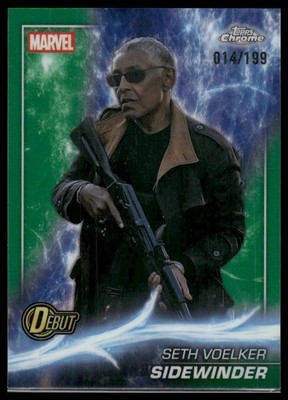 2025 Topps Chrome Marvel Studios #172 Sidewinder /199