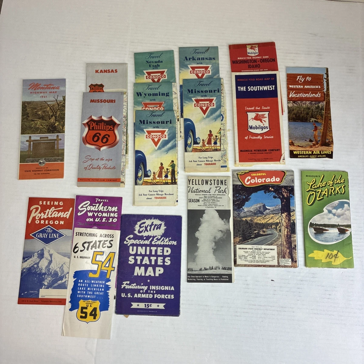 Collectible United States 1950 Maps for sale | eBay
