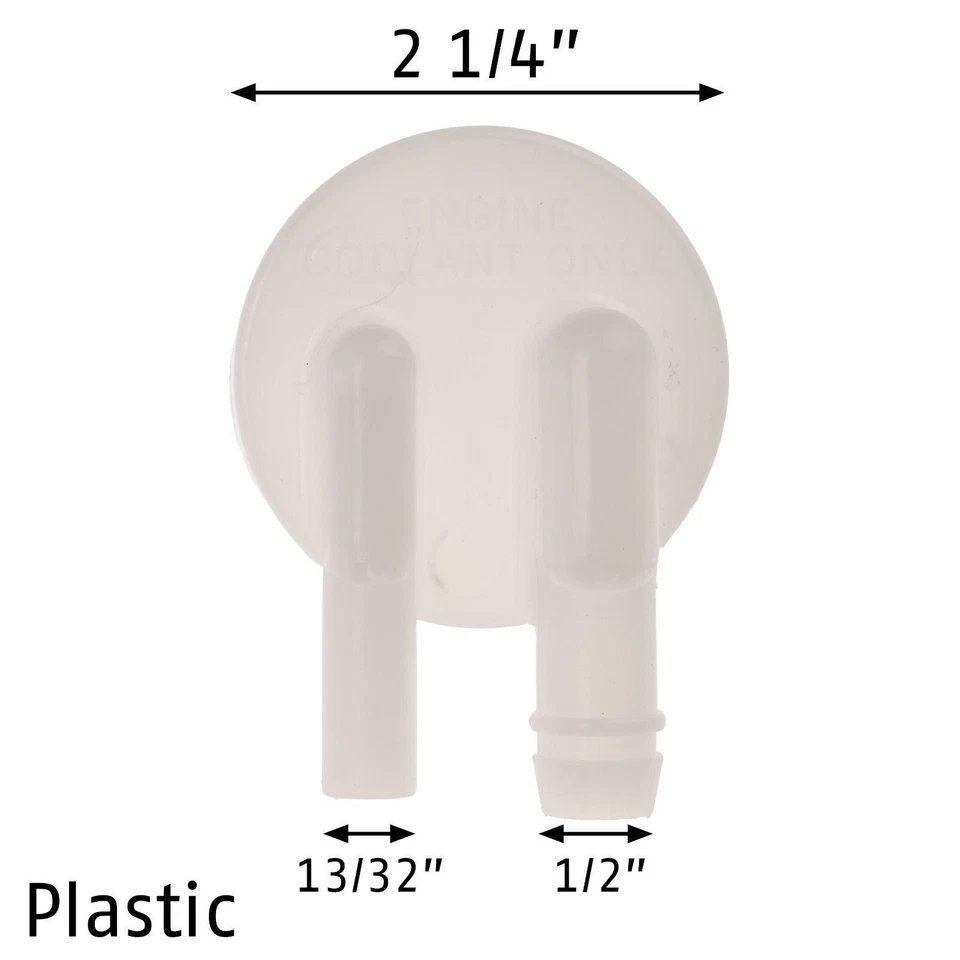 Chevrolet Corvette C3 1973-1977 tapa tanque expansión radiador refrigerante 340194 Foto 2 de 4