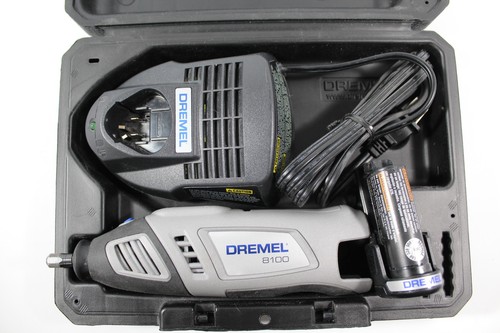 Dremel 8100 Rotary Tool Multi tool Cordless Battery Case Charger Tested Bits - Bild 4 von 6