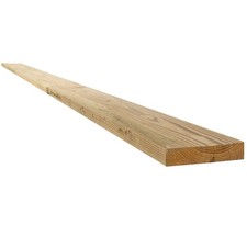 Treated Reject 4x1" Timber | 19 x 95 x 2000mm | 10 pack | Garden & DIY Decking