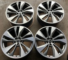 4 ORIGINAL 21" ALUFELGEN FELGEN AUDI Q5 SQ5 FY 80A601025BS 8,5x21 ET34 FREIHAUS