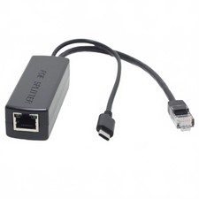 5V 3A Gigabit PoE Splitter USB-C Output, 802.3at PoE+ for Pi 5 & Type-C Devices