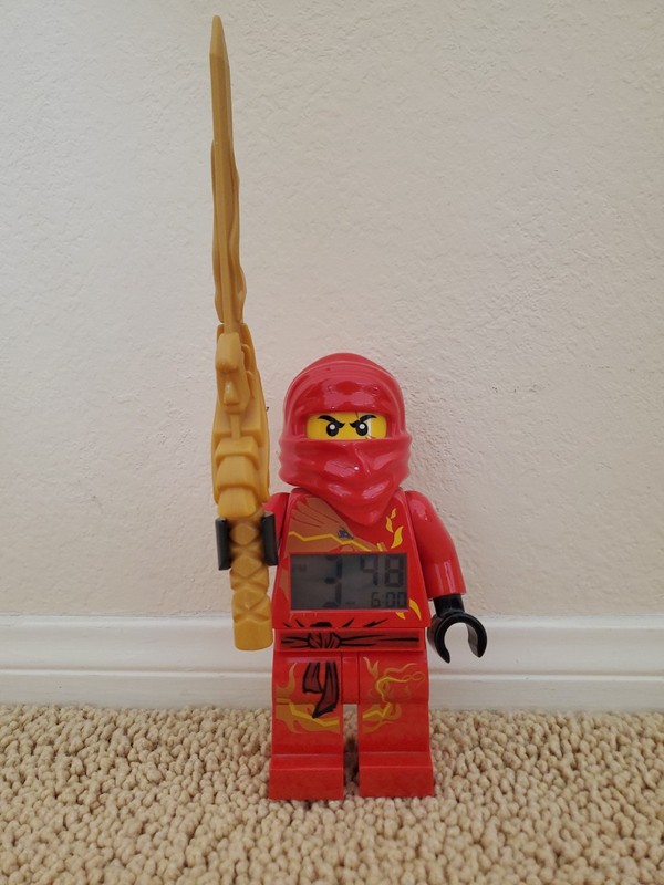 Ninjago Kai DX Alarm Clock With Sword