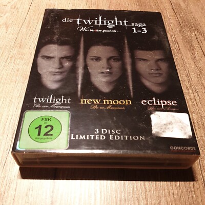 Die Twilight Saga 1-3 Was bis(s)her geschah Limited Edition inkl. Szenenbild