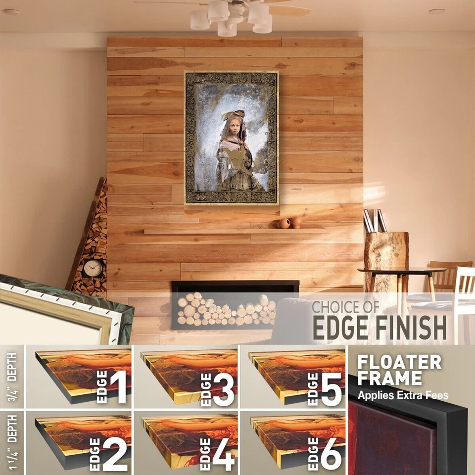 28W"x40H" MURIEL por MARTA WILEY - ESCOLHAS DE MULHER AFRICANA MREMBO JAMEELA de LONA - Imagem 2 de 4